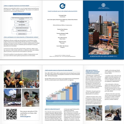 Institutional High Quality Re-certification, Brochure Design.